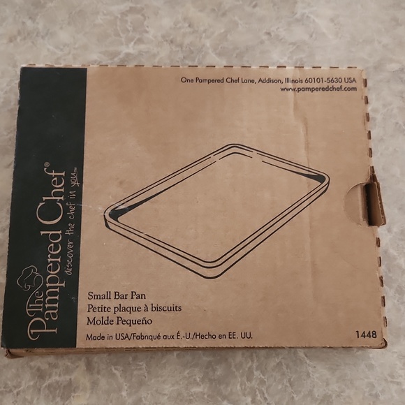 The Pampered Chef Dining Pampered Chef Small Bar Pan Poshmark